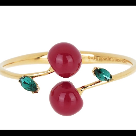 Kate Spade: Ma Cherie Cherry Cuff Bracelet